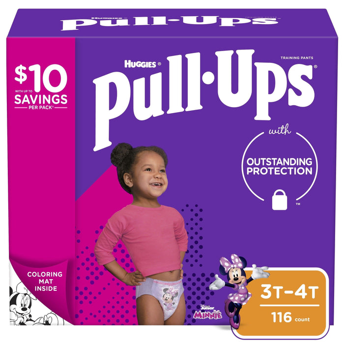 Pull-Ups Girls Training Pants, 3T - 4T, 116 Count - ShopUSA - Kenya