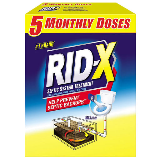 RID-X Septic Tank System Treatment, 5 Month Supply Powder, 49 Ounce - ShopUSA - Kenya