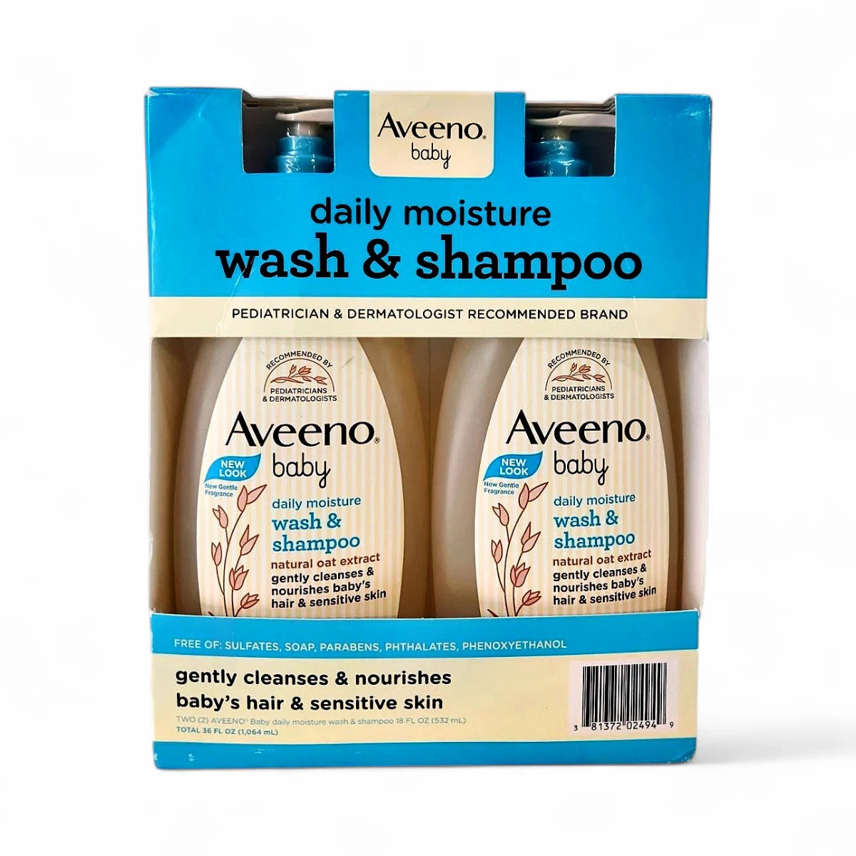 Aveeno Baby Wash and Shampoo in Kenya - (2 Pack )