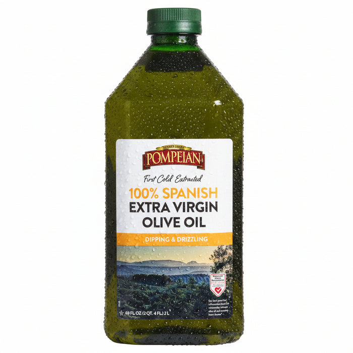Pompeian Extra Virgin Olive Oil, Gluten Free 100% Spanish