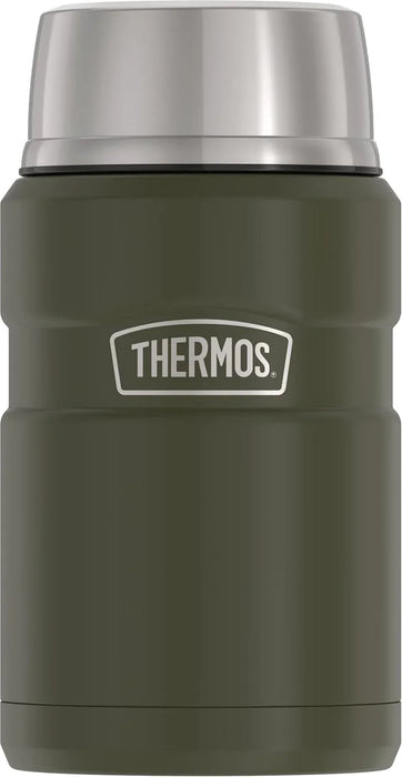 THERMOS Flask Stainless Vacuum-Insulated Food Jar, 24 Ounce, Midnight Blue - ShopUSA - Kenya
