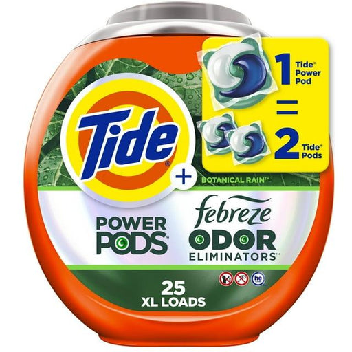 Tide Power PODS Febreze Odor Eliminator Sport HE Laundry Detergent, 25 pacs - ShopUSA - Kenya