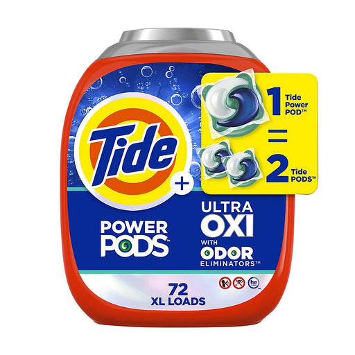 Tide Power PODS + Ultra OXI Laundry Detergent Pacs, 72 ct. - ShopUSA - Kenya