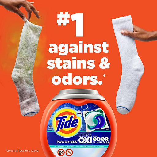 Tide Power PODS + Ultra OXI Laundry Detergent Pacs, 72 ct. - ShopUSA - Kenya