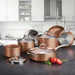 Tramontina 11-Piece Nonstick Cookware Set Copper - ShopUSA - Kenya