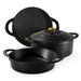 Tramontina 4-Piece Stackable Enamel Cast Iron Cookware Set - ShopUSA - Kenya