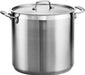 Tramontina Stainless Steel Covered Stock Pot - ShopUSA - Kenya