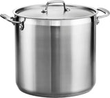Tramontina Stainless Steel Covered Stock Pot - ShopUSA - Kenya