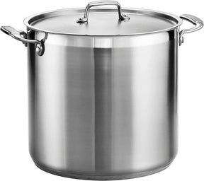 Tramontina Stainless Steel Covered Stock Pot - ShopUSA - Kenya