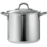 Tramontina Stainless Steel Covered Stock Pot - ShopUSA - Kenya