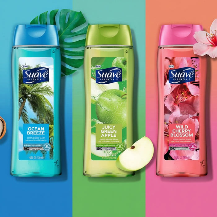 Suave body wash  (choose)