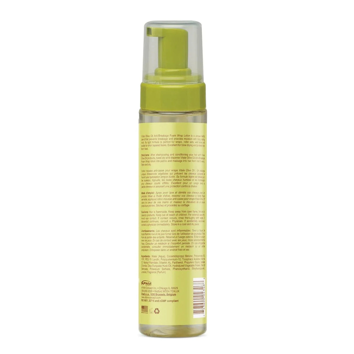 Vitale Olive Oil Foam Wrap Hair Lotion, - Flake-Free Anti-Breakage - ShopUSA - Kenya