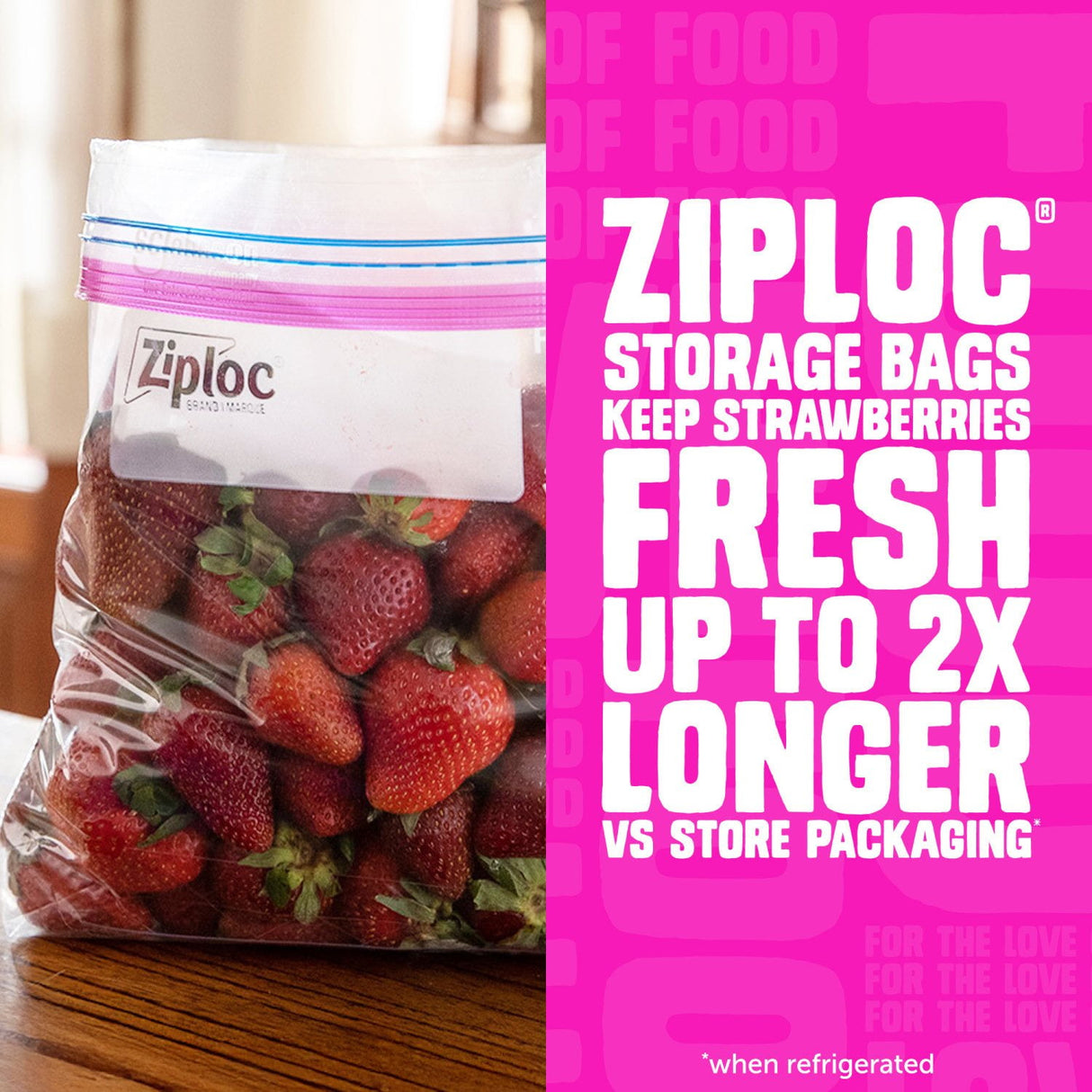Ziploc Seal Top Quart Freezer Bags, 216 Count