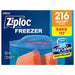 Ziploc Seal Top Quart Freezer Bags, 216 ct. - ShopUSA - Kenya