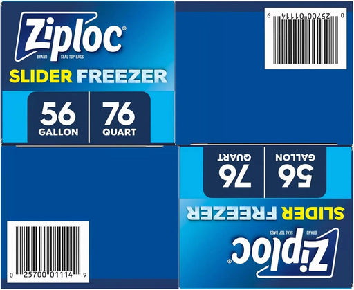 Ziploc Slider Freezer Bags Variety Pack - ShopUSA - Kenya