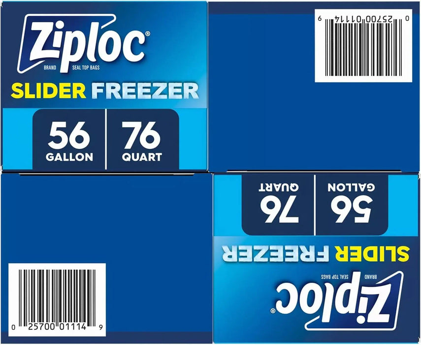 Ziploc Slider Freezer Bags Variety Pack - ShopUSA - Kenya