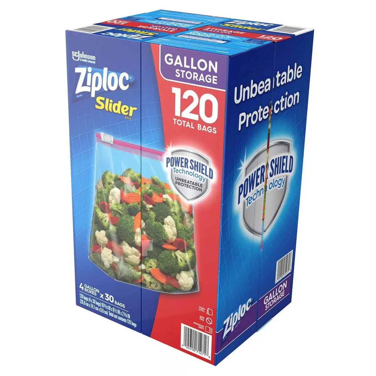 Ziploc Storage Slider Gallon Bags (120 ct.) — ShopUSA Kenya