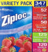 Ziploc Variety Pack , 347 Bags - ShopUSA - Kenya