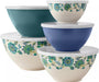 10-Piece Bamboo Melamine Mixing Bowls with Lids Set - ShopUSA - Kenya