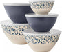 10-Piece Bamboo Melamine Mixing Bowls with Lids Set - ShopUSA - Kenya