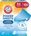 Arm & Hammer Power Sheets Laundry Detergent, Fresh Linen up to 100 Loads - ShopUSA - Kenya