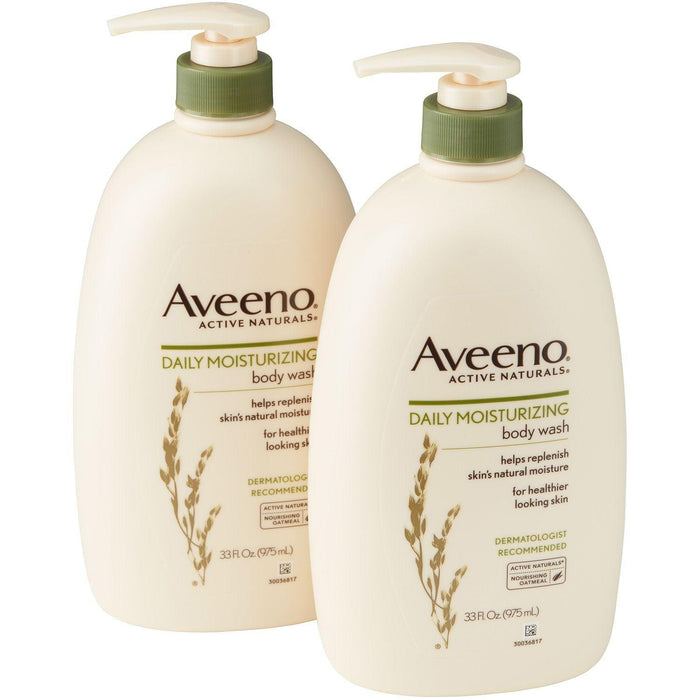 AVEENO Daily Moisturizing Body Wash 33 oz (Pack of 2) - ShopUSA - Kenya