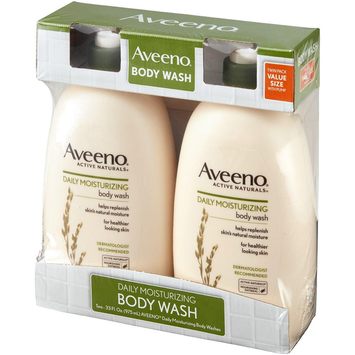 AVEENO Daily Moisturizing Body Wash 33 oz (Pack of 2) - ShopUSA - Kenya