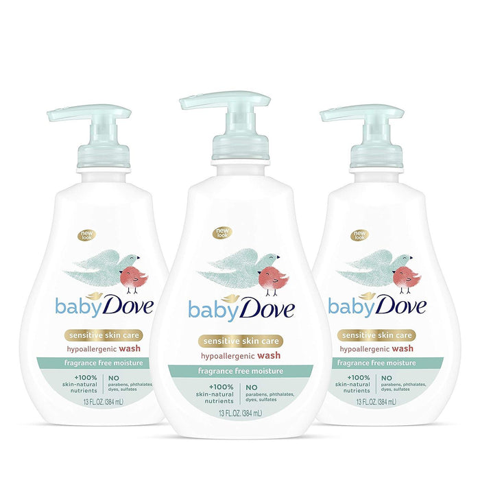 Baby Dove Tip to Toe Baby Body Wash Hypoallergenic Baby Soap (Pack of 3) - ShopUSA - Kenya