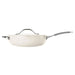 Member's Mark 5.5 Quart Jumbo Ceramic Nonstick Pan, White - Detail 2