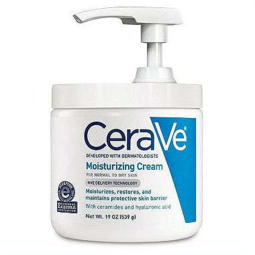 Cerave Moisturizing Cream With Pump For Normal To Dry Skin 19 Oz - ShopUSA - Kenya