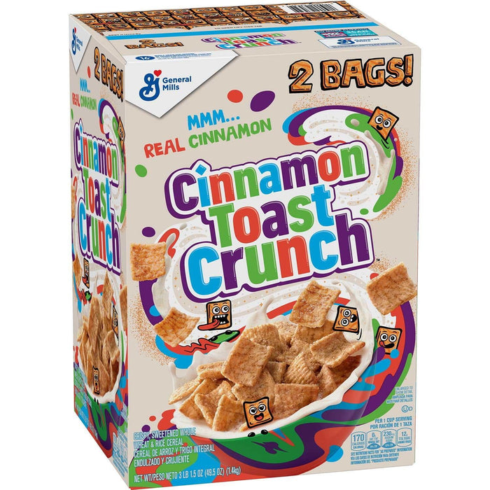 Cinnamon Toast Crunch Cereal 49.5 oz. 2 Pk. - ShopUSA - Kenya