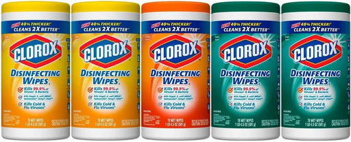 Clorox Disinfecting Wipes (Pack of 5) - ShopUSA - Kenya