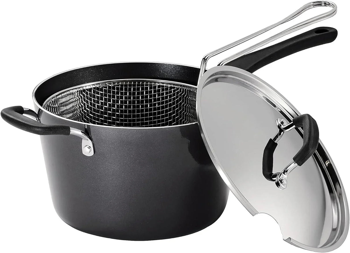 Tramontina Deep Fryer w/Helper Handle Nonstick - ShopUSA - Kenya