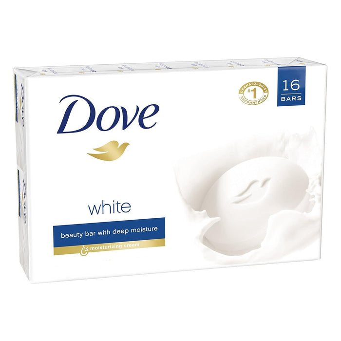 Dove Beauty Bar Original White soap 16 pieces - ShopUSA - Kenya