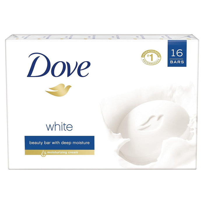 Dove Beauty Bar Original White soap 16 pieces - ShopUSA - Kenya