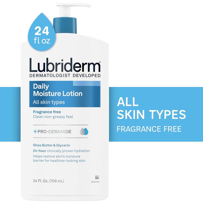 Lubriderm Daily Moisture Face, Hand & Body Lotion for Sensitive Skin (2pk) - ShopUSA - Kenya