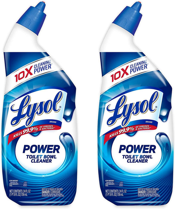 Lysol Power Toilet Bowl Cleaner Gel and Disinfecting (2-pack) - ShopUSA - Kenya