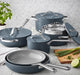 Member Mark 11 Piece Modern Ceramic Cookware Set (Assorted Colors) - ShopUSA - Kenya