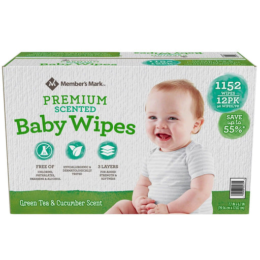 Premium Scented Baby Wipes (1152 ct.) - ShopUSA - Kenya