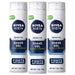 NIVEA MEN Sensitive Shave Gel with Vitamin E, 3 Pack - ShopUSA - Kenya