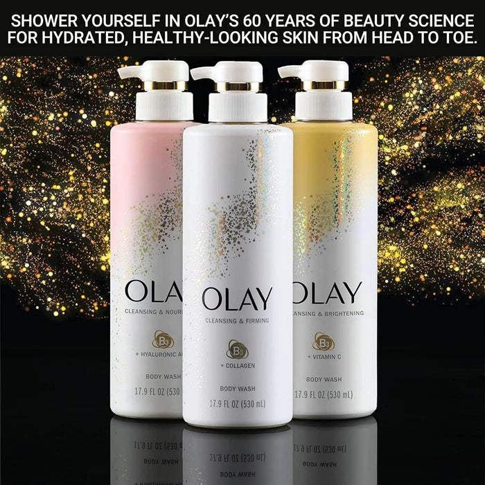 Olay Body Wash with Vitamin C and Vitamin B3, 591 mL - ShopUSA - Kenya