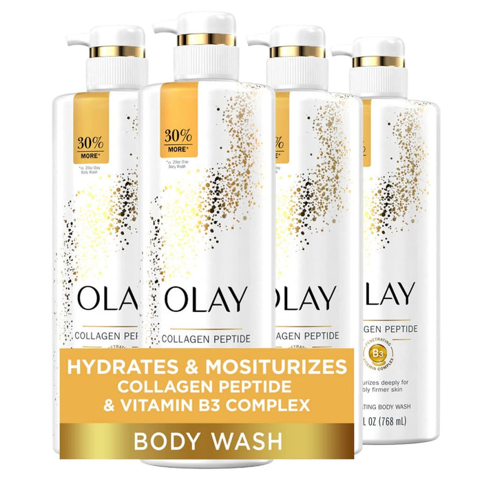 Olay Cleansing & Firming Body Wash with Vitamin B3 and Collagen 591 mL - ShopUSA - Kenya