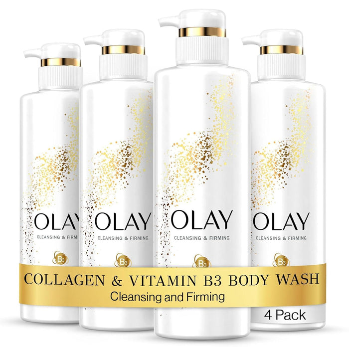 Olay Cleansing & Firming Body Wash with Vitamin B3 and Collagen 591 mL - ShopUSA - Kenya