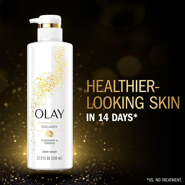 Olay Cleansing & Firming Body Wash with Vitamin B3 and Collagen 591 mL - ShopUSA - Kenya