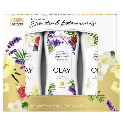 Olay Essentials Botanicals Body Wash - 3PK - ShopUSA - Kenya