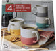 Over & Back: Porcelain Mugs Set, 4 pcs - ShopUSA - Kenya