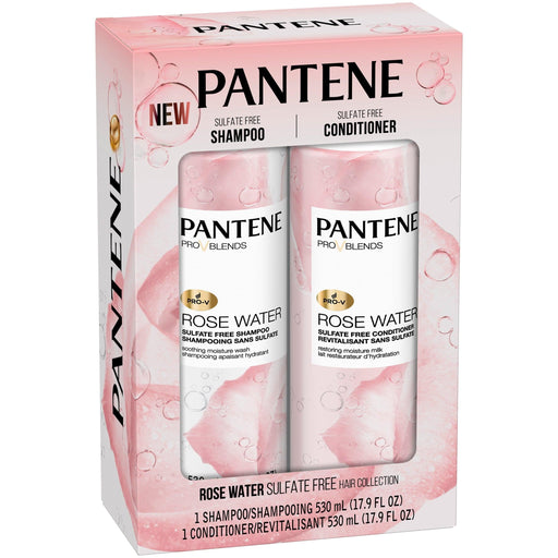 Pantene Pro-V Blends Rose Water Sulfate-Free Soothing Shampoo and Conditioner - ShopUSA - Kenya