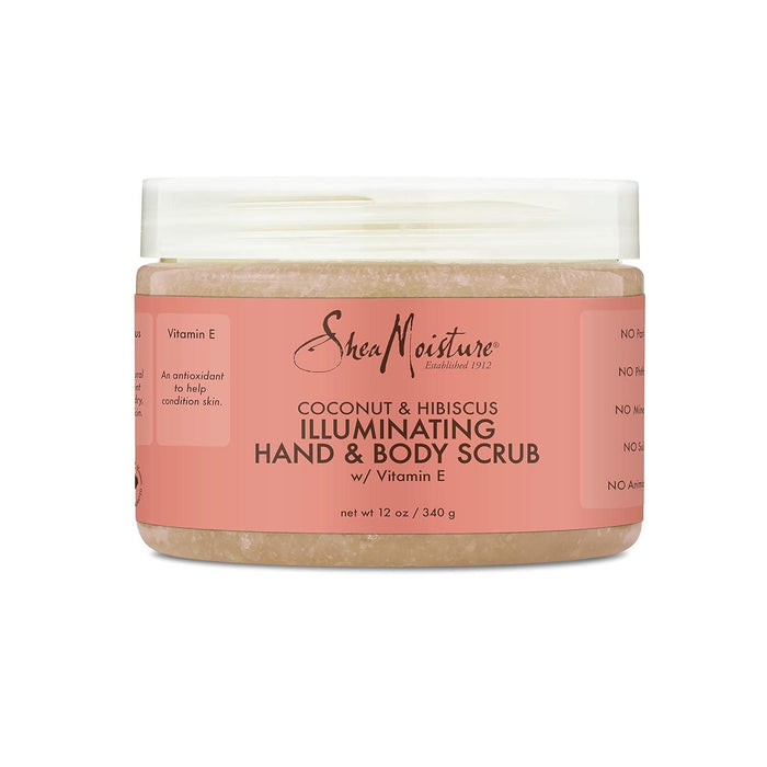 SheaMoisture Body Scrub Illuminating Coconut and Hibiscus - ShopUSA - Kenya