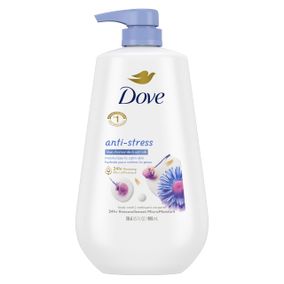 Moisturizing Bodywash  in Kenya - Dove Anti-Stress with Blue chamomile  and Oat Milk 1bottle