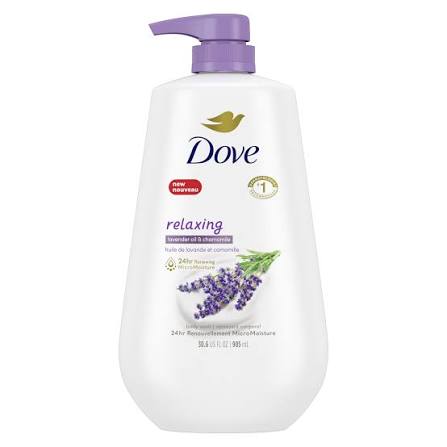 Moisturizing Bodywash  in Kenya -Dove Relaxing Lavender Oil and Chamomile 1bottle
